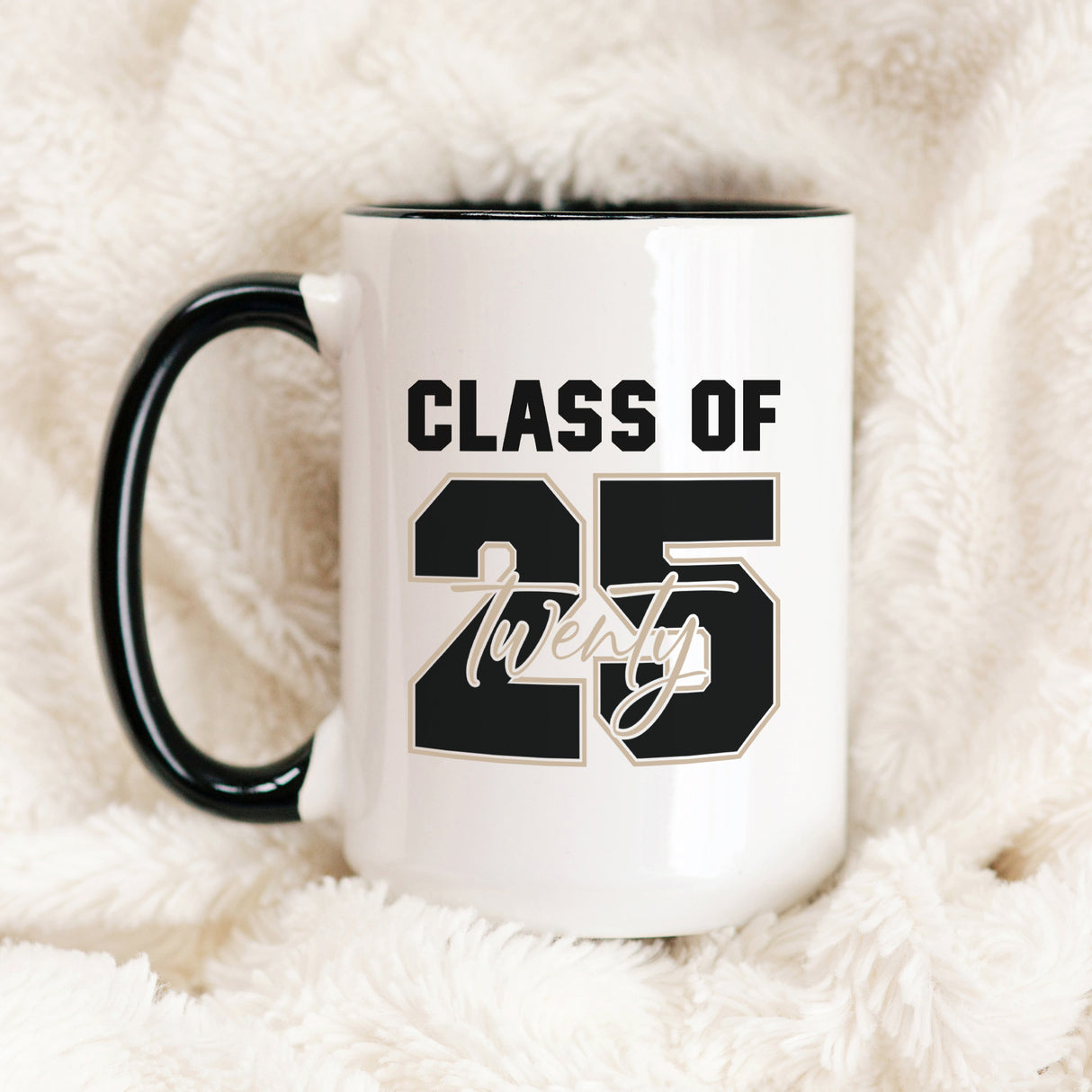 Class of 2025 graduation mug the perfect coffee cup gift for college or high school graduate, him or her.