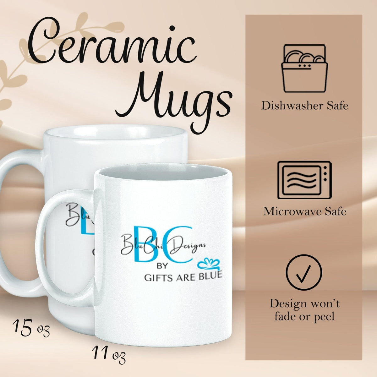 Minimalist Personalized Family Reunion Mug, Custom Matching Cups for Family Gathering Gifts - Gifts Are Blue
