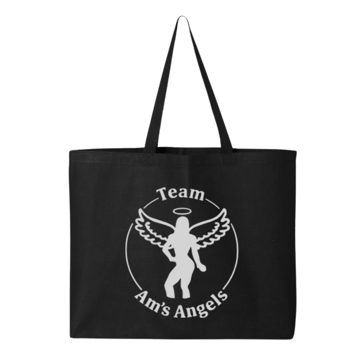 Custom Canvas Tote - Am's Angels - Gifts Are Blue