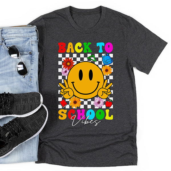 These back to school tshirts and sweatshirts will make for a great first day of school outfit and picture. all SKUs