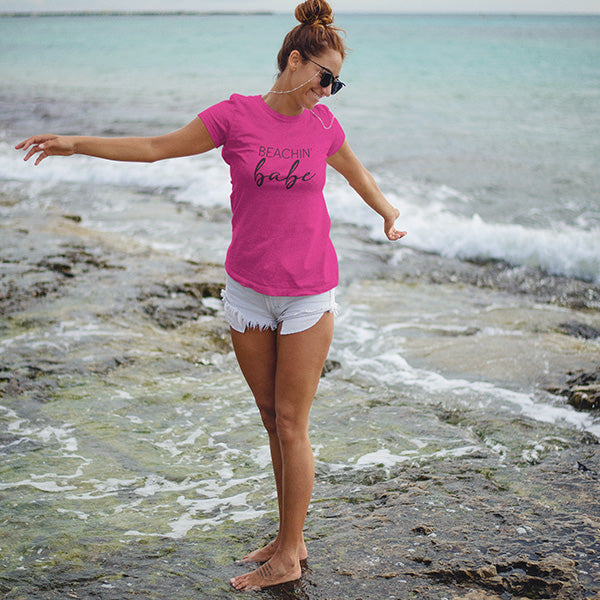 Beachin Bride & Babe Bachelorette Shirts for Bachelorette Party