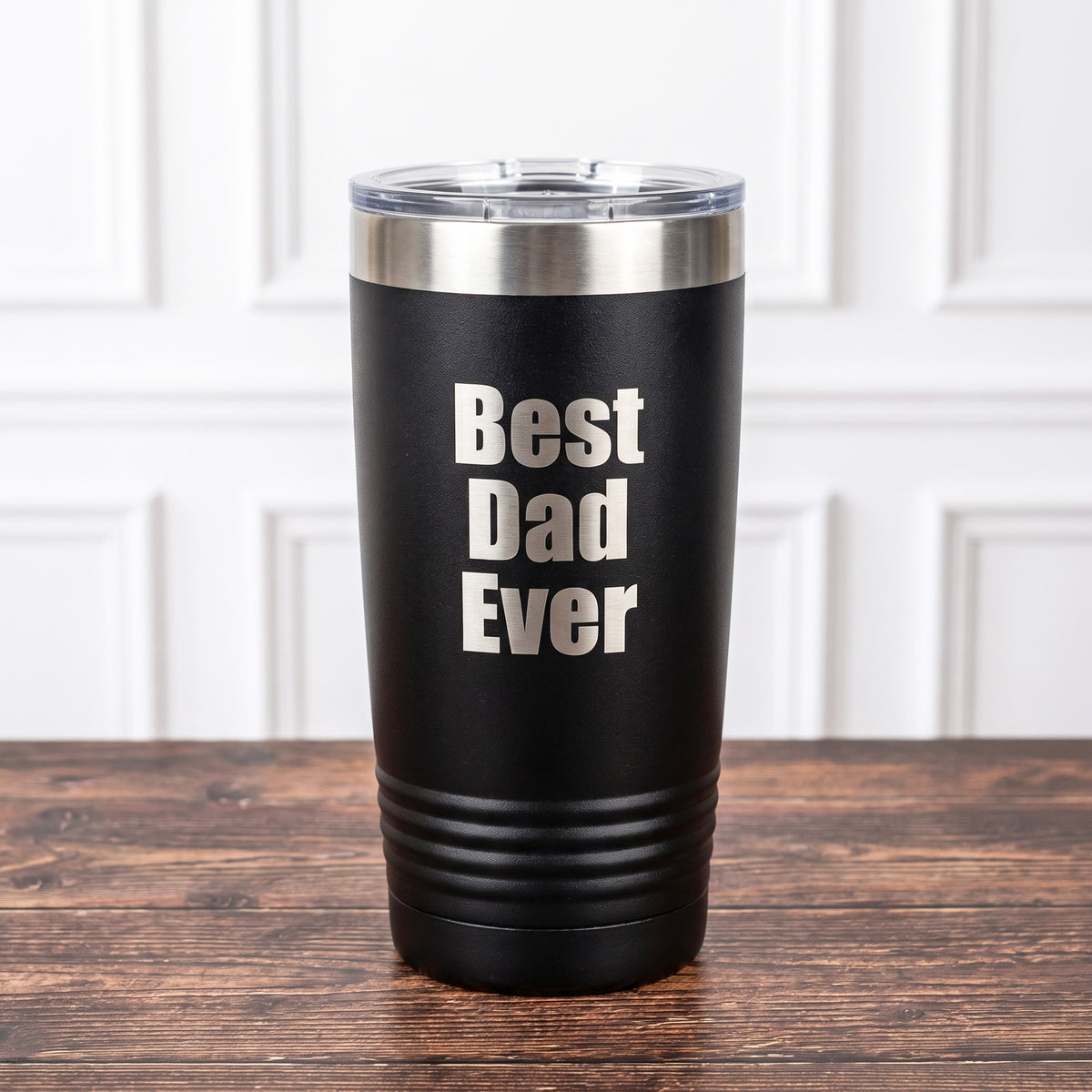 Best Dad Ever Engraved 20oz Polar Camel Tumbler with Gift Box
