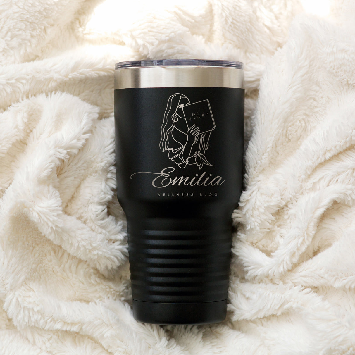 30oz Laser Engraved Custom Coporate Logo Polar Camel Tumblers for Businesses