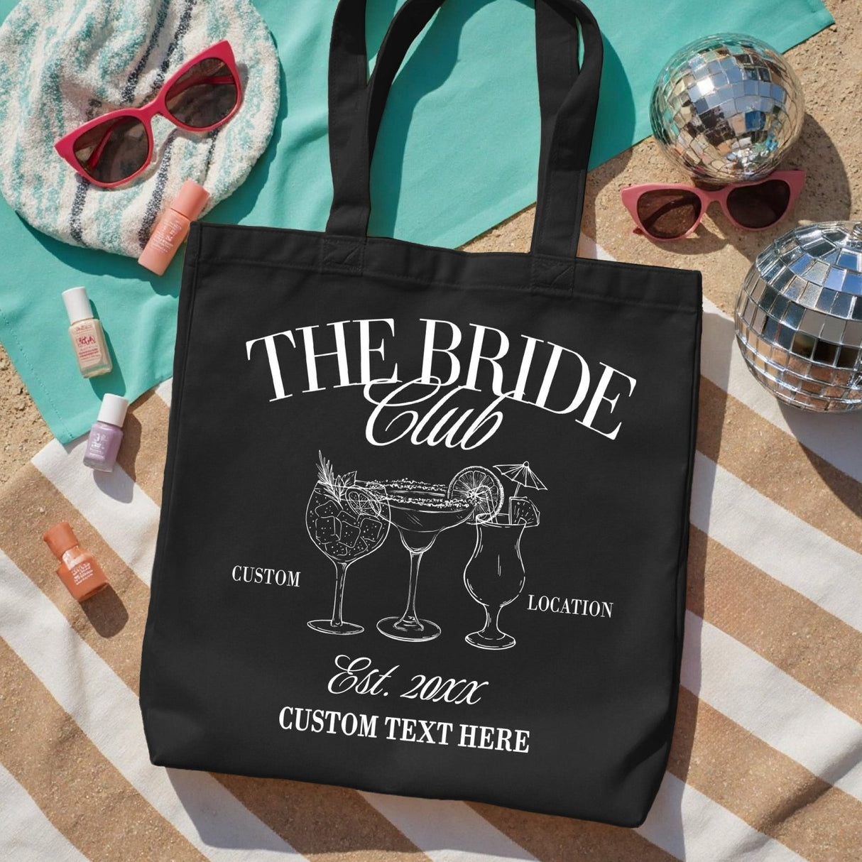 Thoughtful personalized gifts for the bride and bridesmaids. Ideal for bachelorette party essentials or as a bridal party favor.