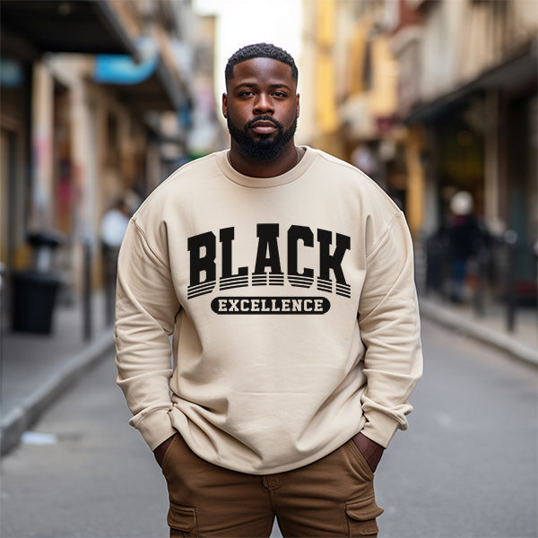 Simple Black Excellence Shirts and Hoodies for Men Women and Kids