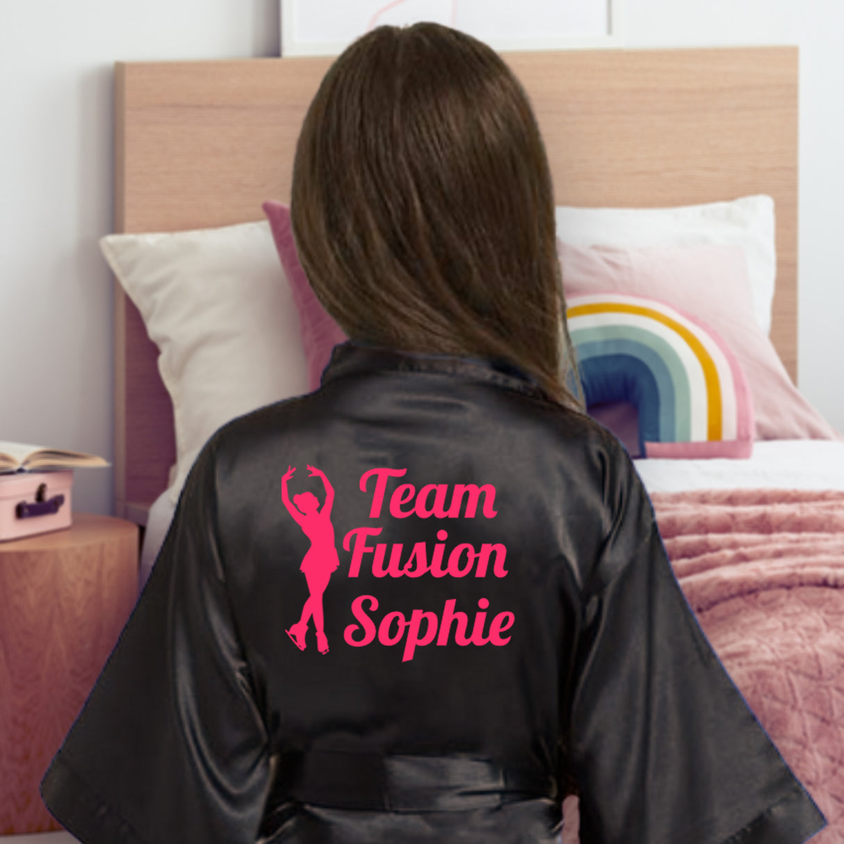 The perfect dance team robe for little girls and teens. The best gift for dance kids.