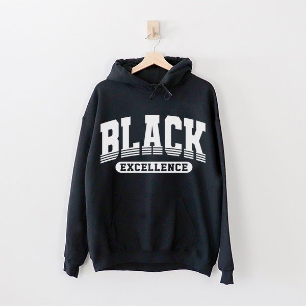 Simple Black Excellence Shirts and Hoodies for Men Women and Kids - Gifts Are Blue