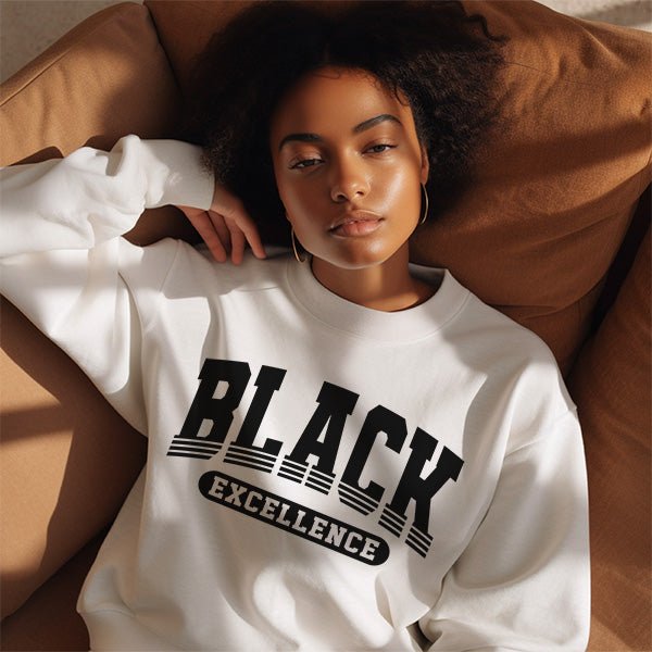 Simple Black Excellence Shirts and Hoodies for Men Women and Kids - Gifts Are Blue