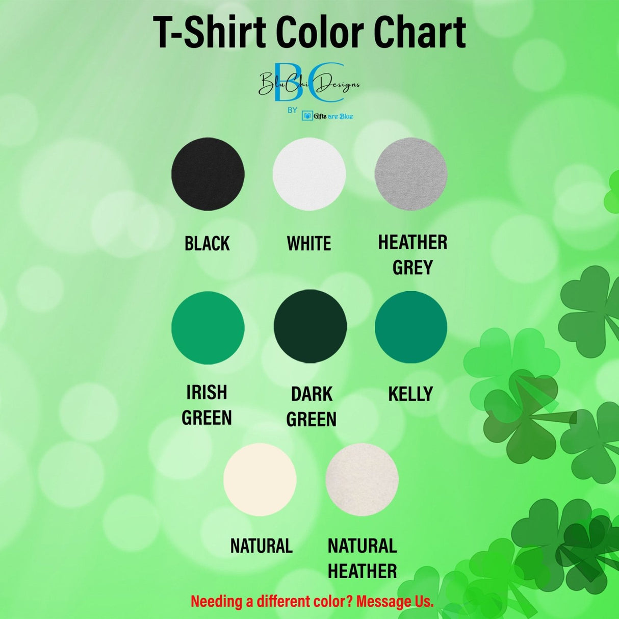 Personalized Girls St Patricks Day Shirt with Name - Gifts Are Blue