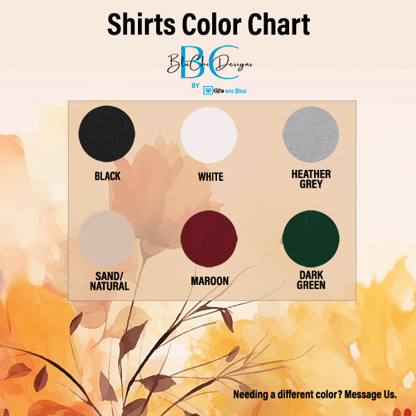 These made to order sweatshirts are available in several colors include black, white, sand, heather gray, light pink, light blue and more. all SKUs
