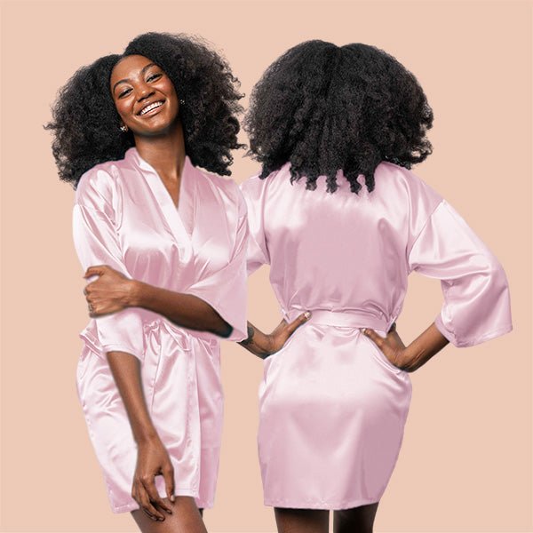 Rosie Template Personalized Getting Ready Robes for Women and Girls - Gifts Are Blue