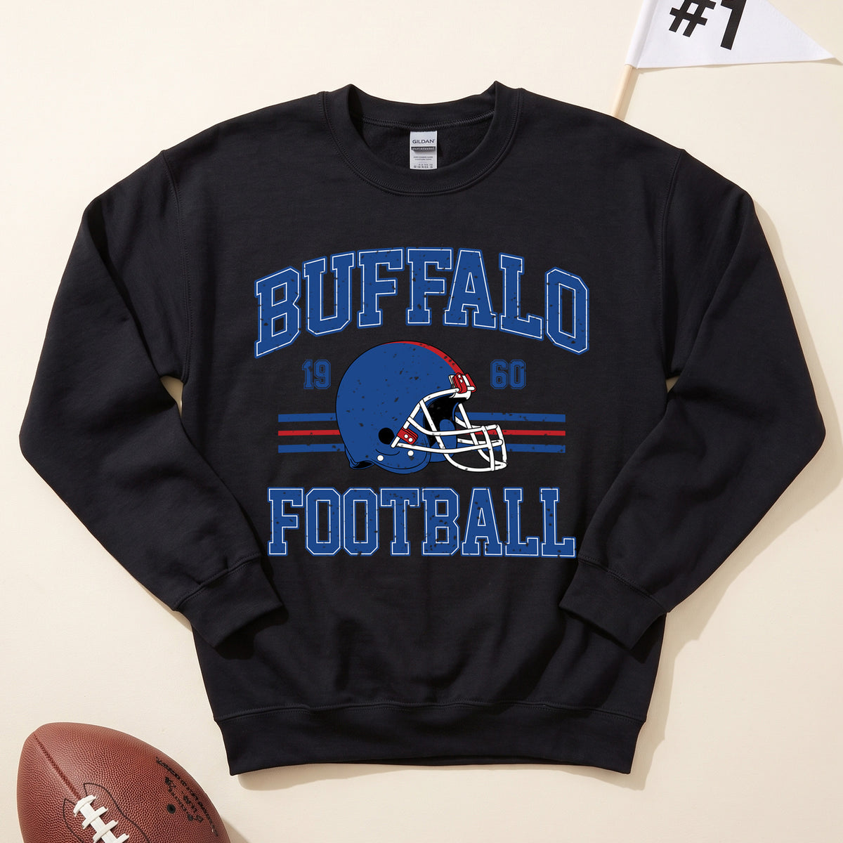 Football Team Sweatshirts, Game Day gifts for fans-Sizes S to 5XL