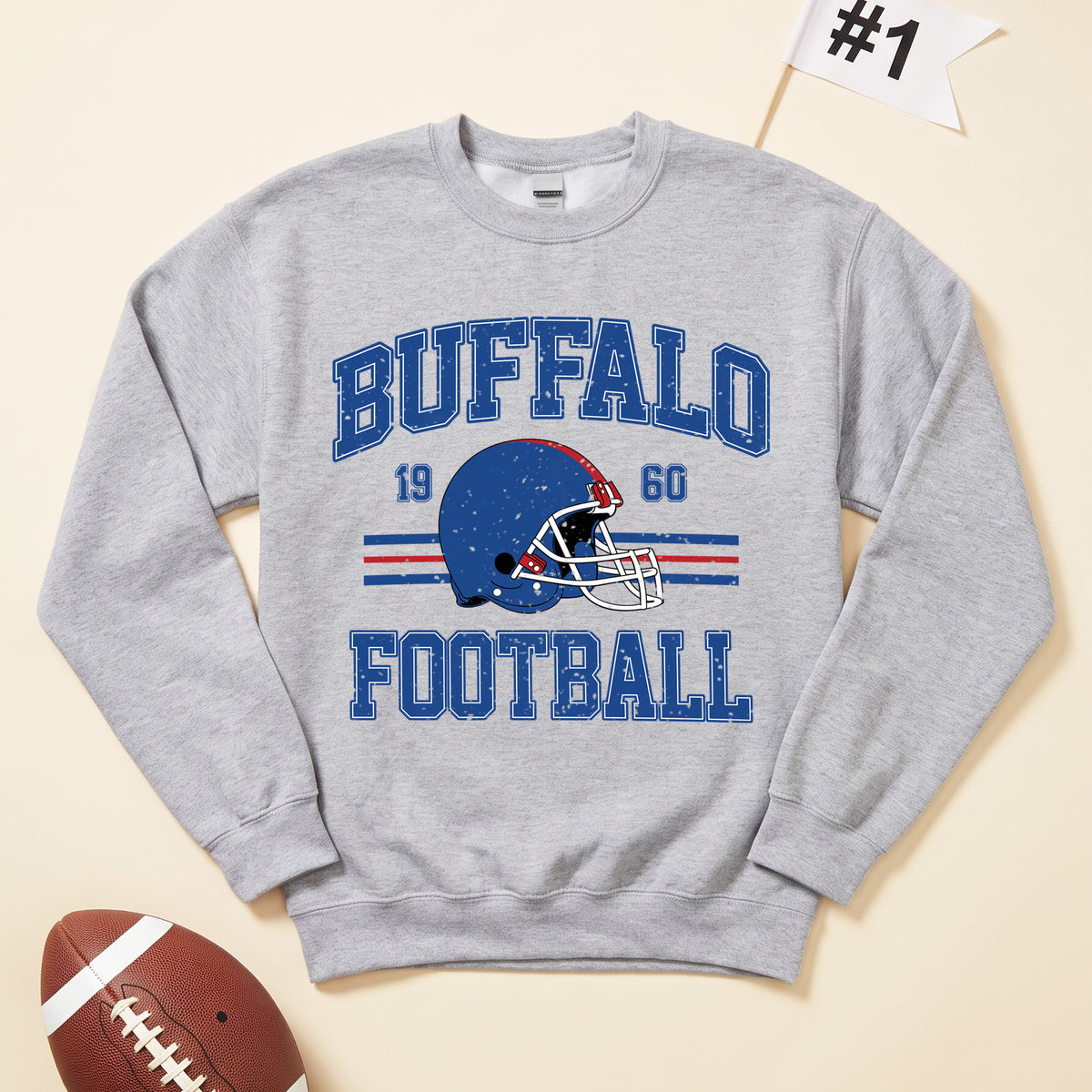 Football Team Sweatshirts, Game Day gifts for fans-Sizes S to 5XL