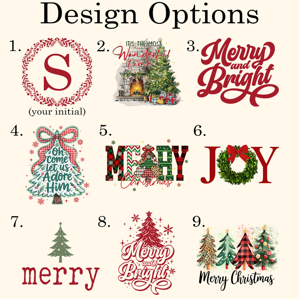 Multi Design Christmas Pillows for Couch, Set of 2, 3, and 4, Holiday Decoration