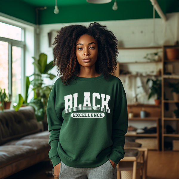 Simple Black Excellence Shirts and Hoodies for Men Women and Kids