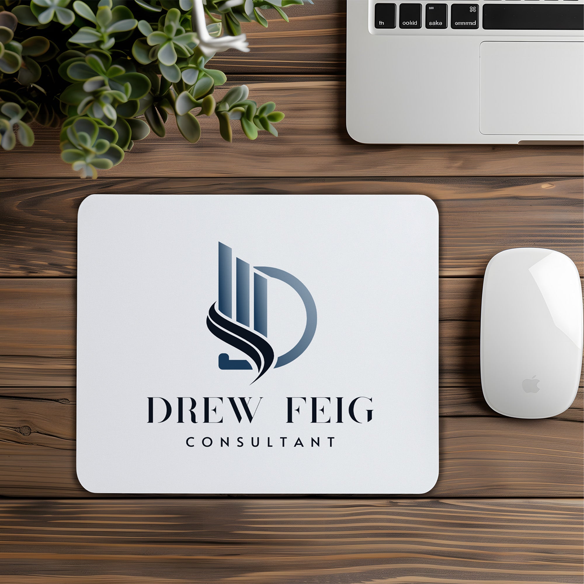 Corporate gift ideas custom business logo mouse pads.