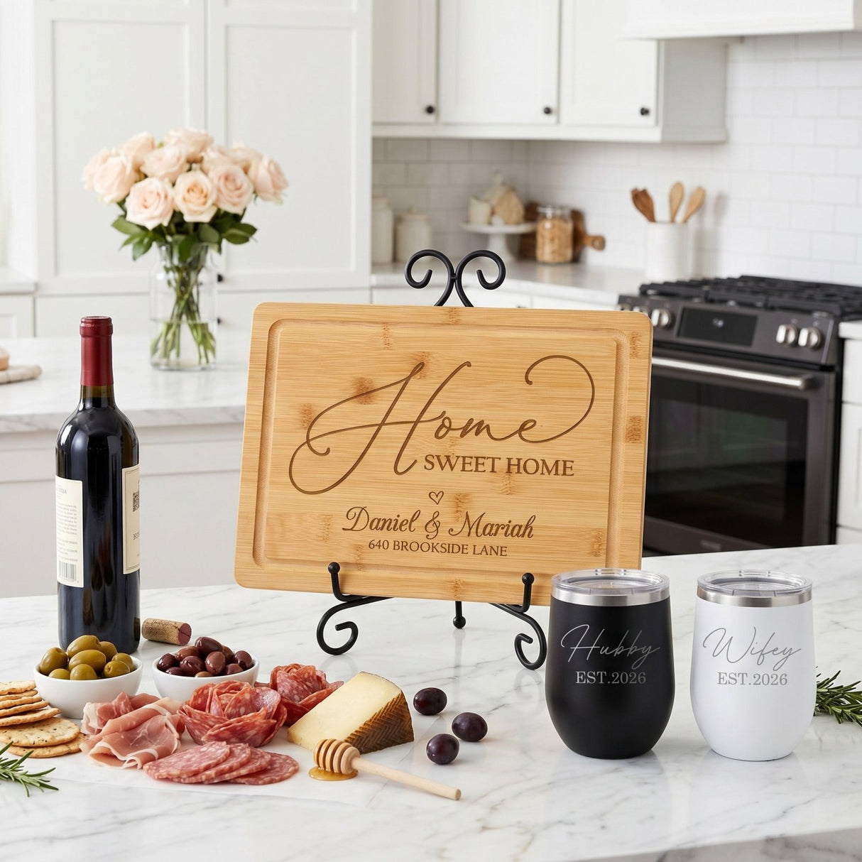 Happily Homemade Gift Box for Couples - Home Sweet Home Edition - Gifts Are Blue