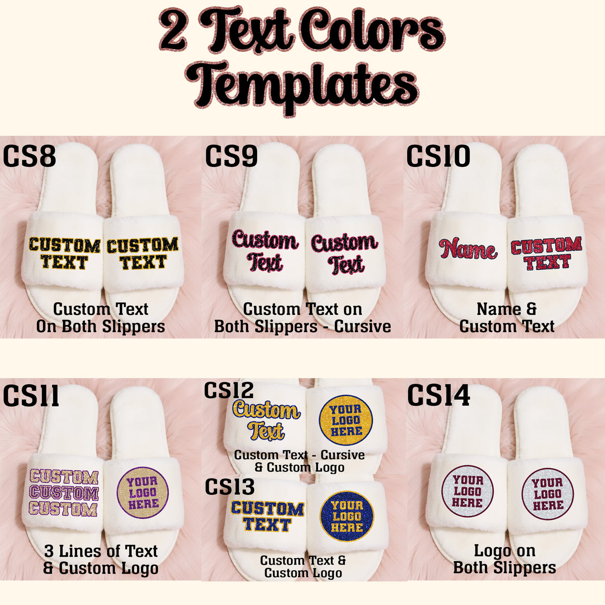 School Pride Slippers for Women, Personalized College Slides for Students and Sororities