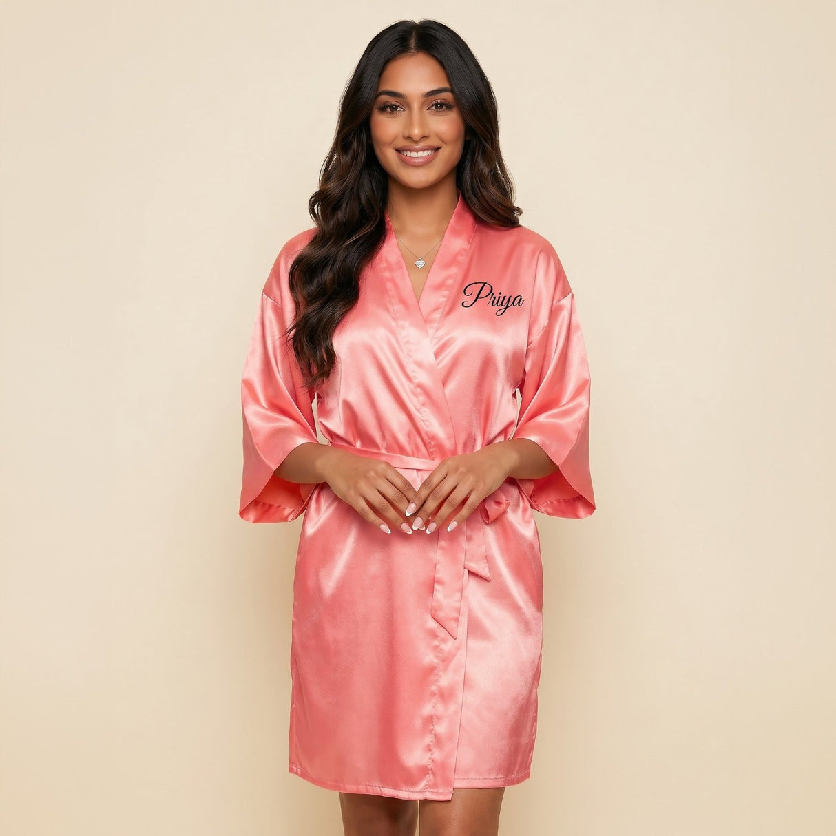 Personalized Coral Robes for Women and Girls - Gifts Are Blue