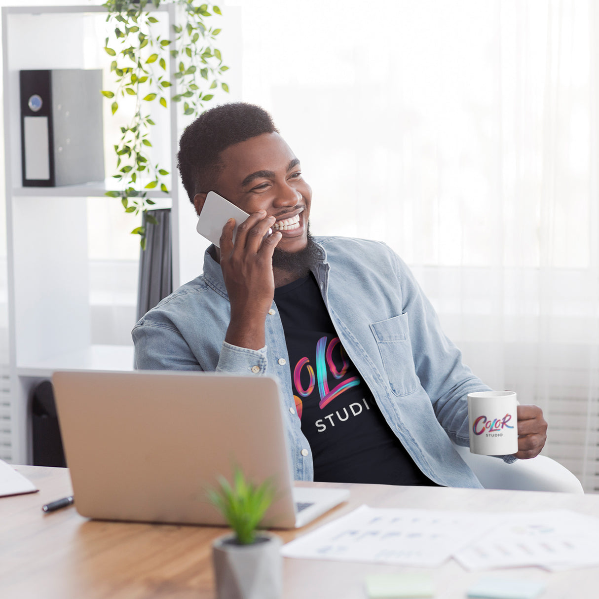 Custom Company Coffee Mug with Business Logo Size 11oz and 15oz