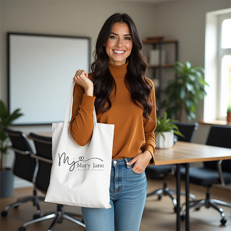 Tote bag for small business owners. Business swag.