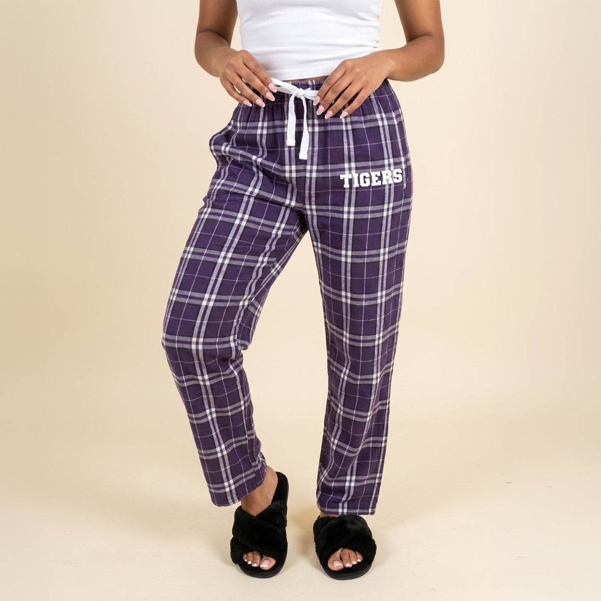 Custom College Pajama Pants for Women, Personalized PJ Pants for College Students - Gifts Are Blue