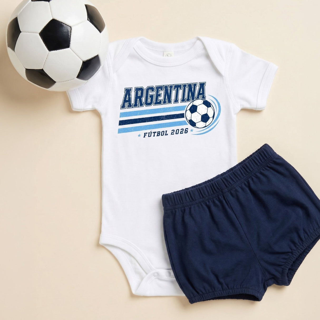 Retro Stripes Soccer Tournament 2026 Shirts for Women, Men & Kids - Gifts Are Blue