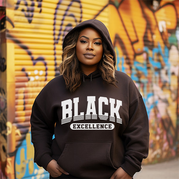 Simple Black Excellence Shirts and Hoodies for Men Women and Kids
