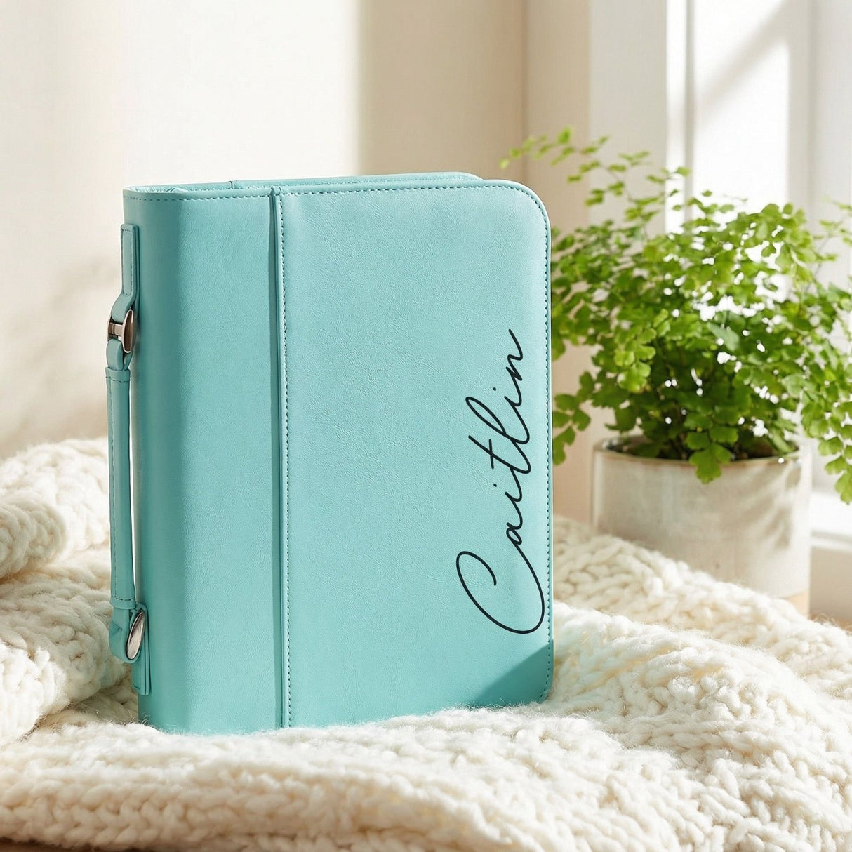 Personalized Bible Covers for Men, Women and Teens, Christian Gifts - Gifts Are Blue
