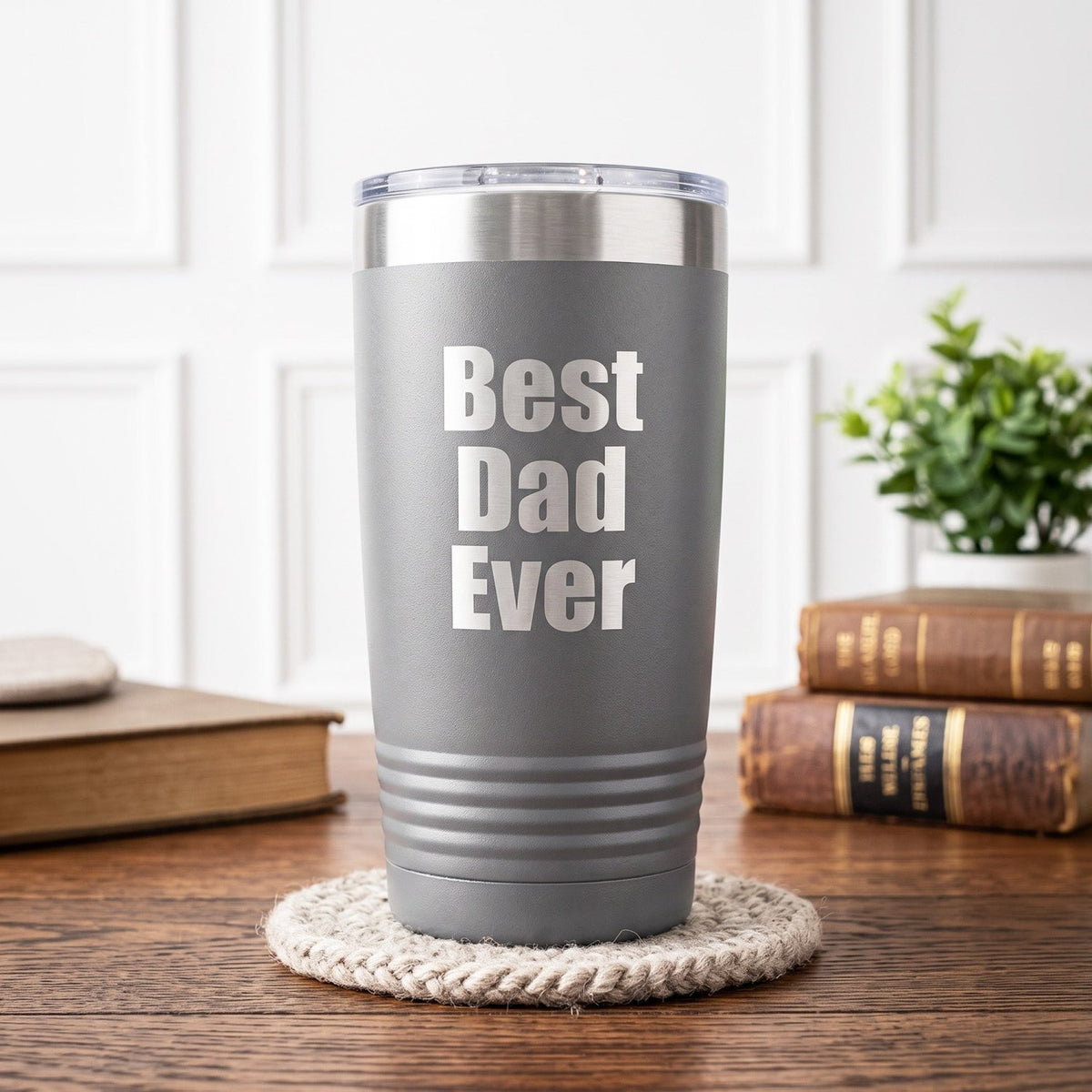 Best Dad Ever Engraved 20oz Polar Camel Tumbler with Gift Box - Gifts Are Blue