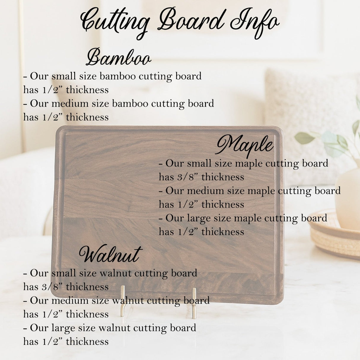 Merry Christmas Personalized Cutting Board for the Holidays - Gifts Are Blue