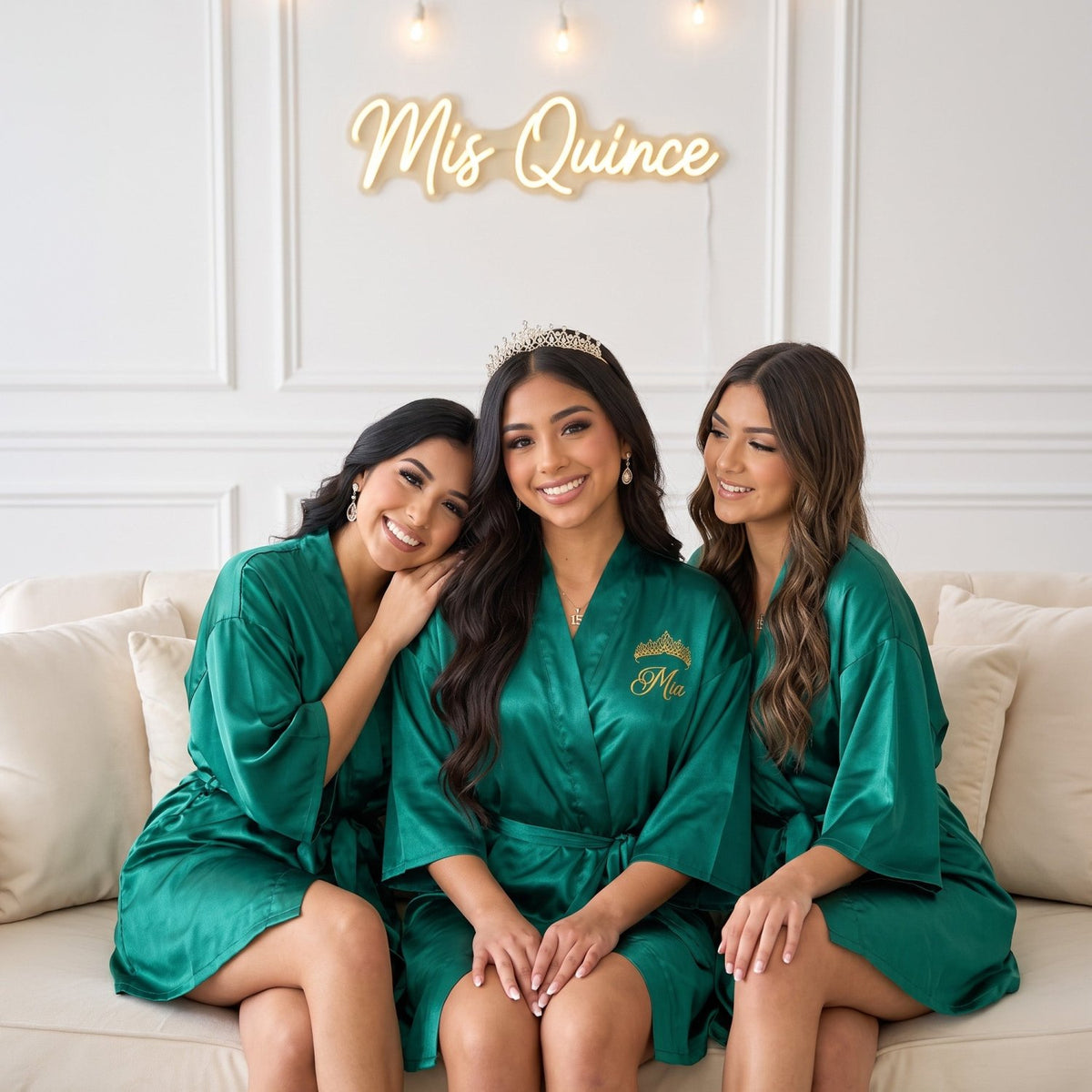 Classic Princess Quinceanera Robe Personalized, Quince Gift - Gifts Are Blue