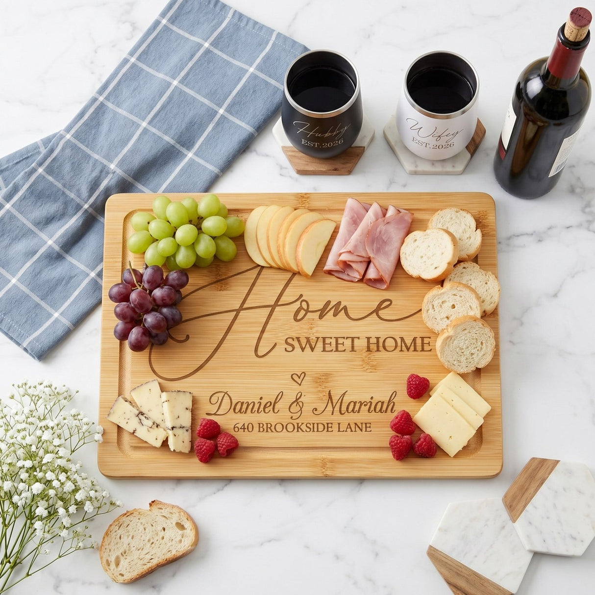 Happily Homemade Gift Box for Couples - Home Sweet Home Edition - Gifts Are Blue