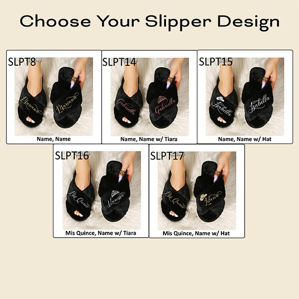 Personalized Mis XV Anos Charro Robe and Slipper Getting Ready Set