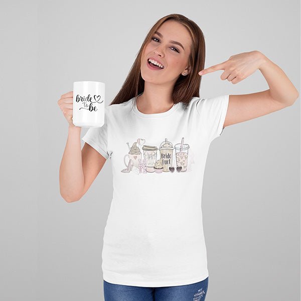 Funny and Cute Bride Fuel Shirt for Bride To Be - Gifts Are Blue