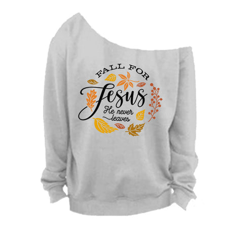 Heather Gray Off The Shoulder Sweatshirt