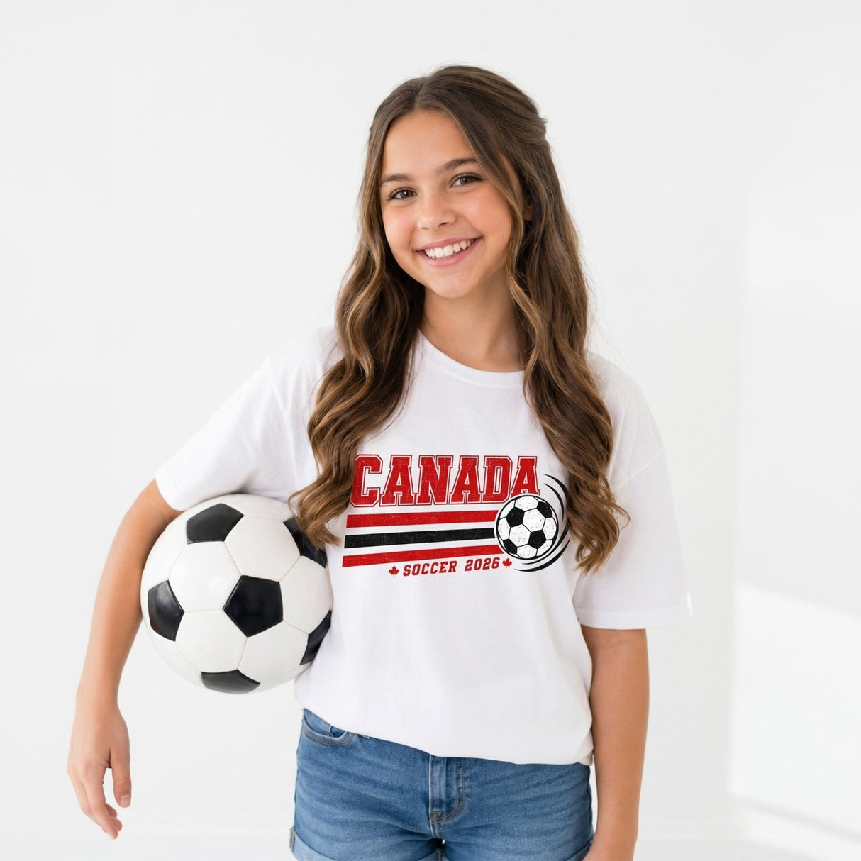 Retro Stripes Soccer Tournament 2026 Shirts for Women, Men & Kids - Gifts Are Blue