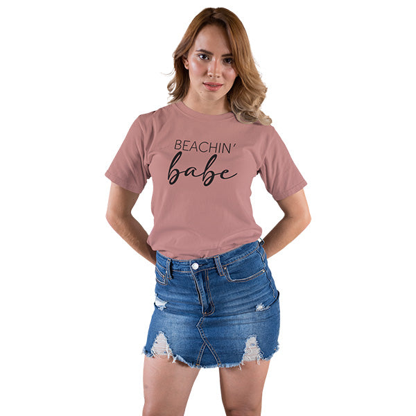 Beachin Bride & Babe Bachelorette Shirts for Bachelorette Party