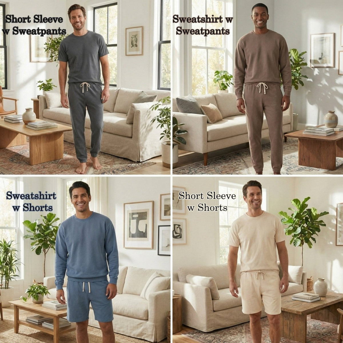 Comfort Colors Pocket Dad Est Loungewear Set, Personalized Gifts for Him - Gifts Are Blue
