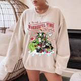 Most Wonderful Time of the Year Sweatshirt - Christmas Sweatshirt - Sizes S to 5XL