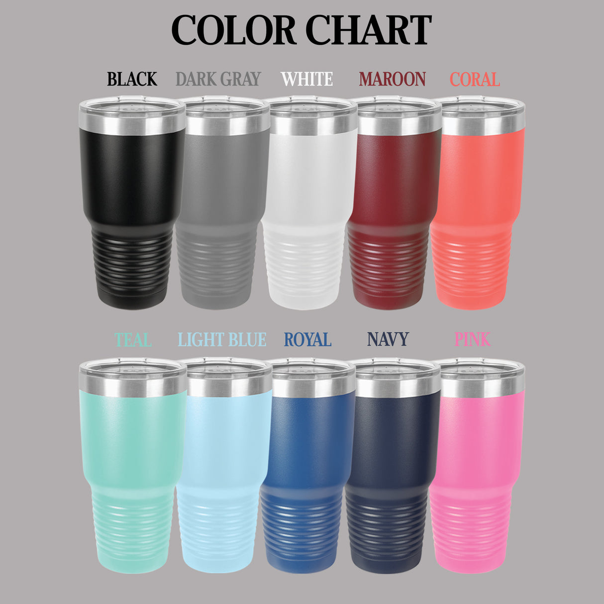 30oz Laser Engraved Personalized Mr and Mrs Tumblers for Wedding or Honeymoon Gifts