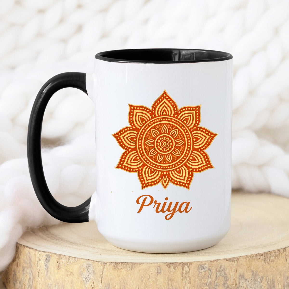 Personalized Diwali Mug with Name - Gifts Are Blue