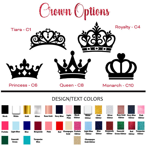 Palace Template Personalized Robes with Name and Crown Design for Bride Bridesmaids Quinceañera and Birthday Queen