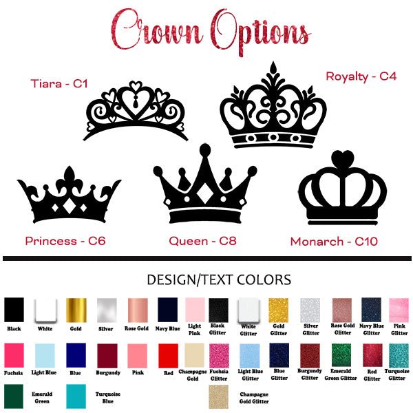 Palace Template Personalized Robes with Name and Crown Design for Bride Bridesmaids Quinceañera and Birthday Queen - Gifts Are Blue