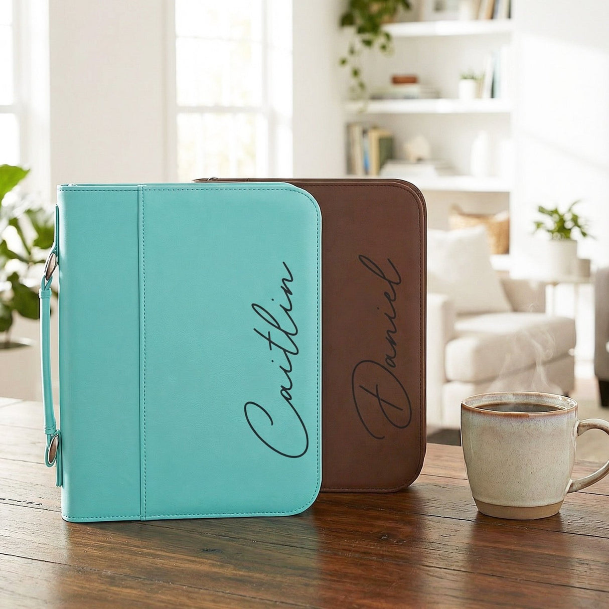 Personalized Bible Covers for Men, Women and Teens, Christian Gifts - Gifts Are Blue
