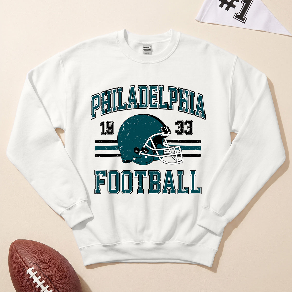 Football Team Sweatshirts, Game Day gifts for fans-Sizes S to 5XL
