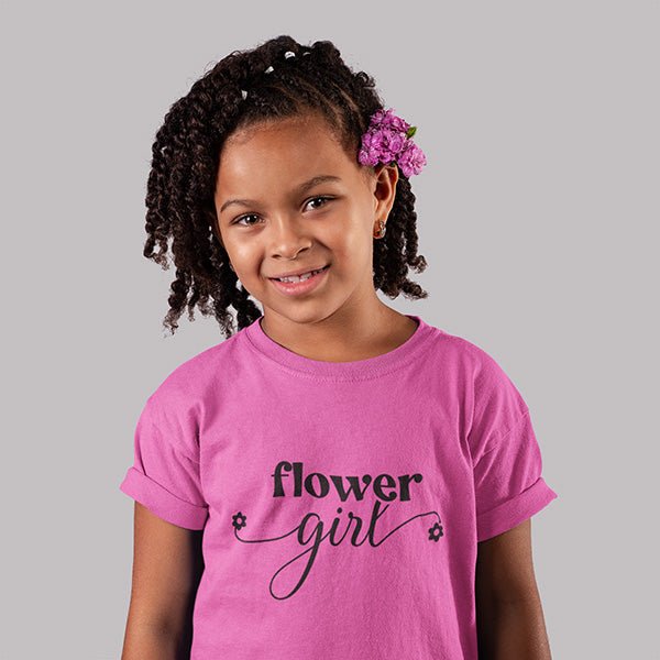 Cute Flower Girl Shirt in Multiple Styles & Colors - Gifts Are Blue