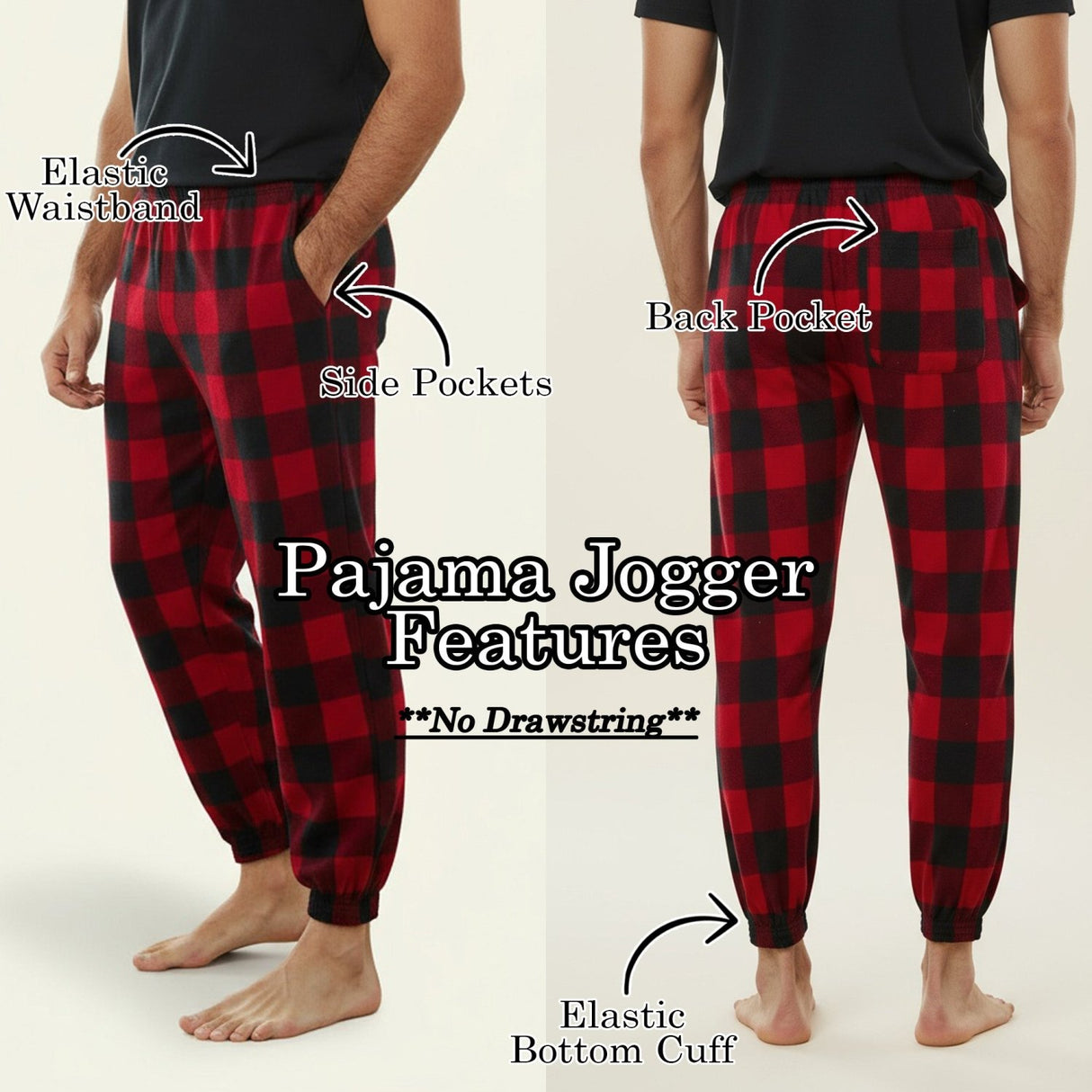 Personalized Family Matching Christmas Pajama Set Custom with Last Name and Location - Gifts Are Blue