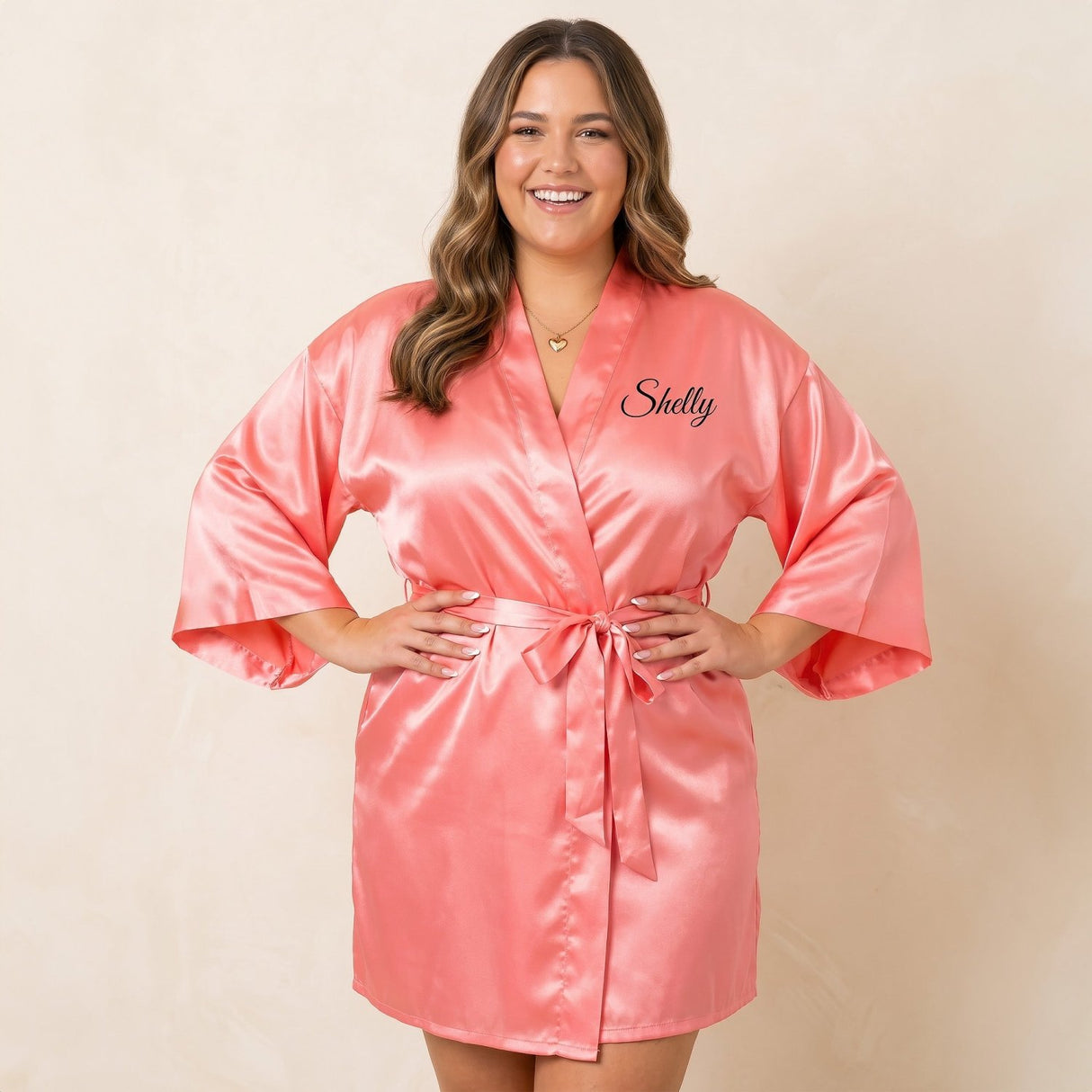 Personalized Coral Robes for Women and Girls - Gifts Are Blue