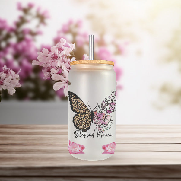 Frosted iced coffee cup ideal birthday gift for her. Perfect birthday gift idea for mom.